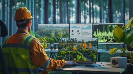 Revolutionizing Environmental Engineering Digital Twin Technology for Sustainable Construction Impact Prediction