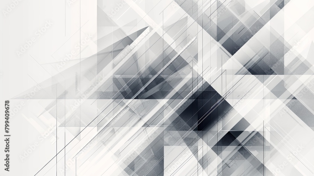 Poster geometric shapes, suitable for those who want to add strictness and modernity to their designs. idea