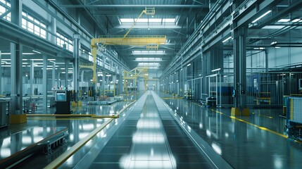 Precision in Motion Industrial IoT Automation at Work