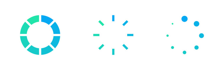 loading icon . waiting icon sign, progress, load, wait, spin icons - update system icon, loading Process icon