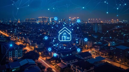 Revolutionizing Home Living Seamless IoT Connectivity and Smart Automation in a Captivating DocumentaryStyle Image