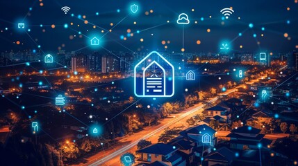 Revolutionizing Home Living Seamless IoT Connectivity and Smart Automation in a Captivating DocumentaryStyle Image