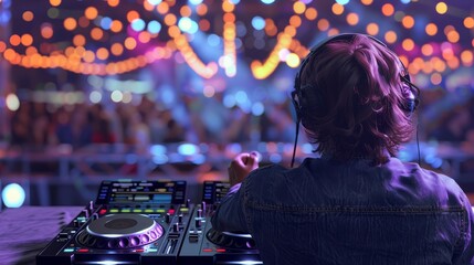Immersive DJ Experience HighQuality Streaming and WiFi Connectivity at Live Event