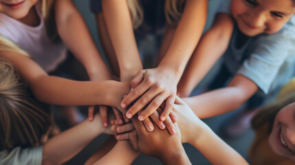 Teachers providing individualized support and guidance to students, fostering a supportive learning environment. Joy, happiness, responsibility, respect, education