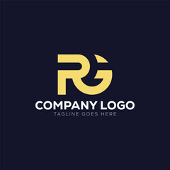 RG Logo GR Logo .Memorable, unique and legible design.