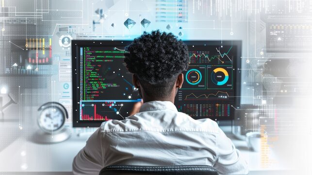 Predictive Analytics Machine Learning Engineer Harnessing AI and Python Code for SEO Trend Forecasting