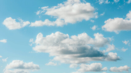 blue sky with clouds