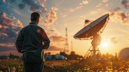 Connecting the Unreachable Satellite Engineer Expanding Digital Reach in Remote Areas