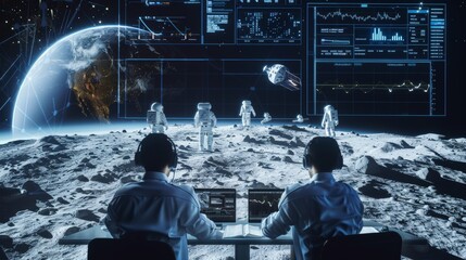 Exploring the Unknown Space Mission Planning with Digital Twin in Virtual Environments