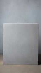 Gray blank pale color gradation with dark tone paint on environmental-friendly cardboard box paper texture empty pattern with copy space for product 