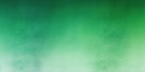 Green and white gradient noisy grain background texture painted surface wall blank empty pattern with copy space for product design or text 
