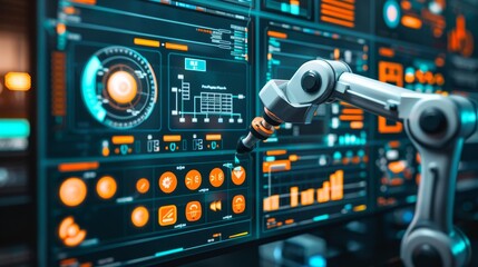 Efficient Robotic Process Automation RPA Interface Streamlined Technology for Modern Business Operations