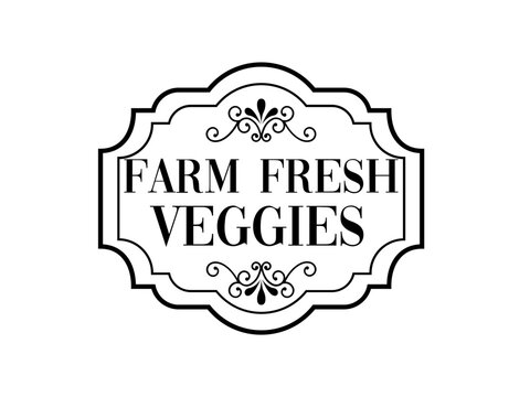 Stylish , fashionable and awesome Farm Fresh  typography art and illustrator, Print ready vector  handwritten phrase Farmers T shirt hand lettered calligraphic design. Vector illustration bundle. 