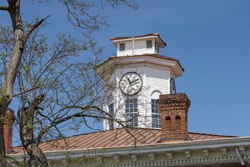 the tower of the hall