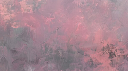 Textured, contemporary artwork featuring expressive pink and gray brushstrokes creating an abstract background, perfect for modern design projects and creative backdrops