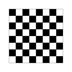 Obraz premium Empty chessboard plane isolated on white background. Tiled floor top view. Ceckerboard texture. Board surface with black and white squares pattern. Vector graphic illustration
