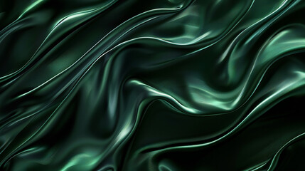 Obraz premium A Stunning Metallic Green and Black Abstract Backdrop: An Elegant Blend of Modern Charm and Sleek Simplicity