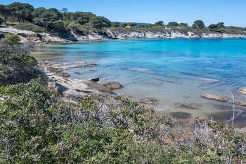 Sithonia coastline near Karydi Beach, Chalkidiki, Greece