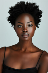 Black Fashion Model, Generative AI