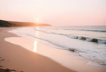 Obraz premium sunset on the beach