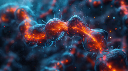 Synaptic Spark: Close-Up of Neuronal Activity