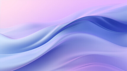Fototapeta premium Soft Blue Waves, Abstract Flowing Texture with Tranquil Movement