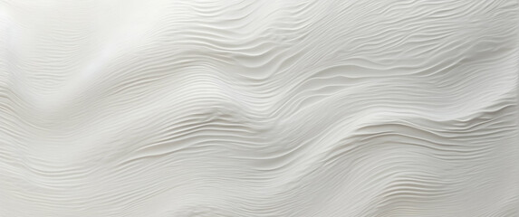 A minimalistic take on wavy textures, this image portrays a monochromatic, sinuous pattern with a calming effect