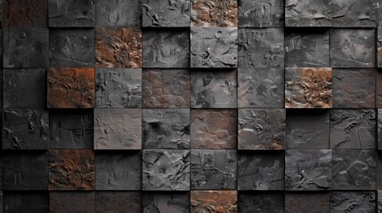 Background made of brick and cement wall
