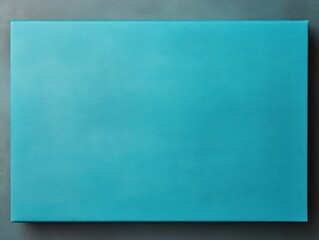Turquoise blank pale color gradation with dark tone paint on environmental-friendly cardboard box paper texture empty pattern with copy space