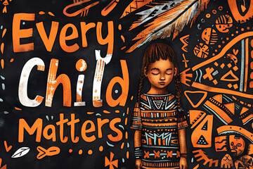 Every Child Matters. National Day of Truth and Reconciliation. September 30. Orange T-shirt Day.