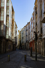Typical spanish city street 