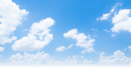 Sky Cloud Blue Background Paronama Web Cloudy summer Winter Season Day, Light Beauty Horizon Spring Brigth Gradient Calm Abstract Backdrop Air Nature View Wallpaper Landscape Cyan color Environment.
