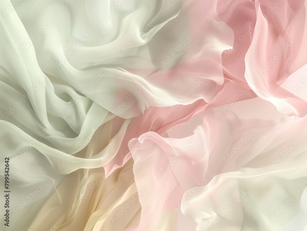 Poster blush pink and soft sage green abstract spring background for serene design projects