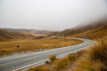 Roadtrip, road, New Zealand