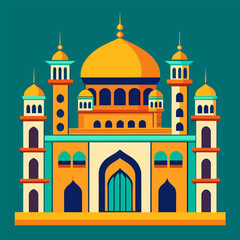 illustration of a mosque