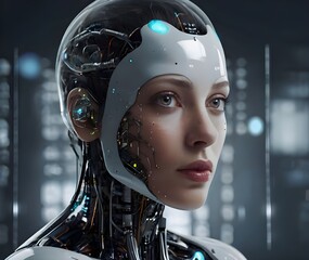 AI Artificial intelligence concept