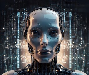 AI Artificial intelligence concept