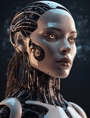 AI Artificial intelligence concept
