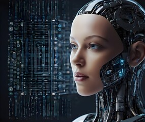 AI Artificial intelligence concept