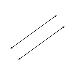 Parallel lines in geometry. Scientific resources for teachers and students.