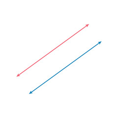Parallel lines in geometry. Scientific resources for teachers and students.