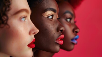 Explore the beauty of diversity with our curated stock photos, featuring cosmetic products for every skin tone and style.