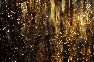 Abstract, background, muslin, textile, elegant, dark, gold, christmas, brush strokes, metallic, accents, texture,