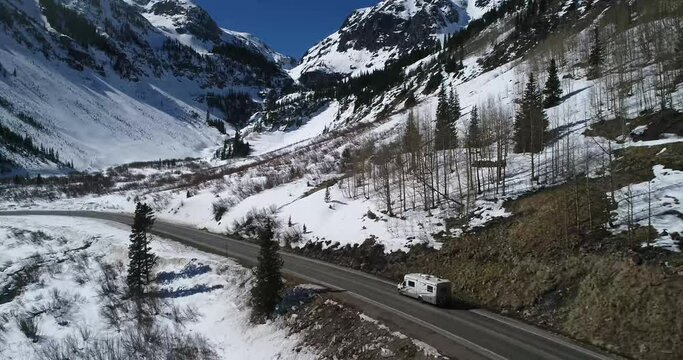 driving over the mountains