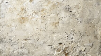 A wall with a rough texture and a few cracks