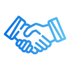 agreement gradient icon