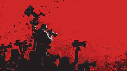 world press freedom day poster for the event is made with colors that depict courage and freedom