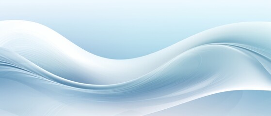 Ethereal abstract background with a soft shockwave effect in dreamy sky blue and cloud white, suitable for peaceful spa marketing,