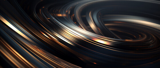 Industrial shockwave abstract in dark metallic shades, perfect for automotive marketing materials or engineering project presentations,