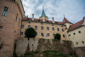 Bojnice Castle. Gothic and Renaissance architecture. Slovakia.